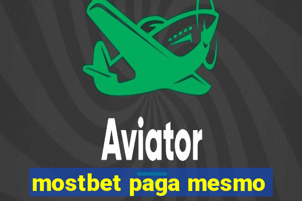mostbet paga mesmo
